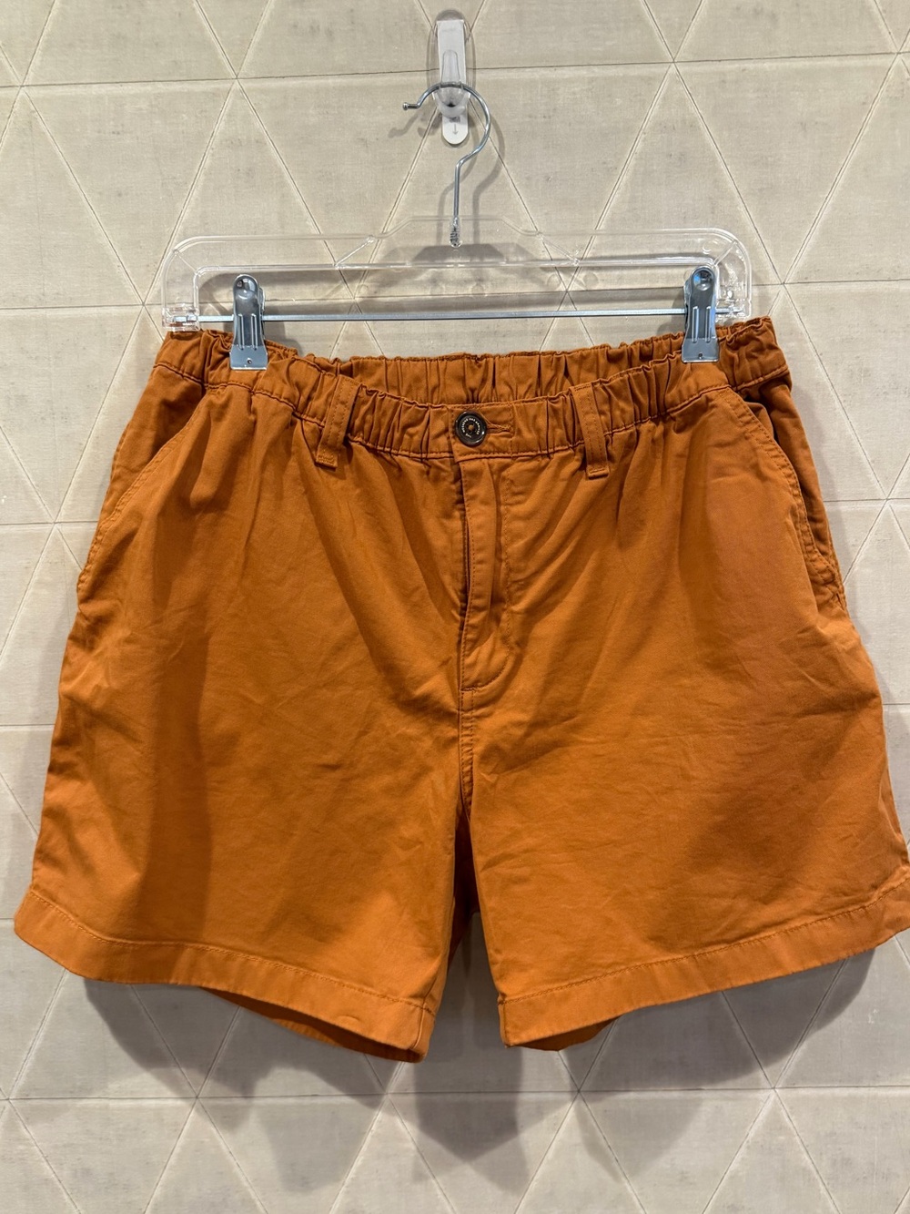 Chubbies Men's  Orange Cotton Regular Shorts L